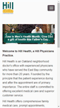 Mobile Screenshot of hillhealth.com